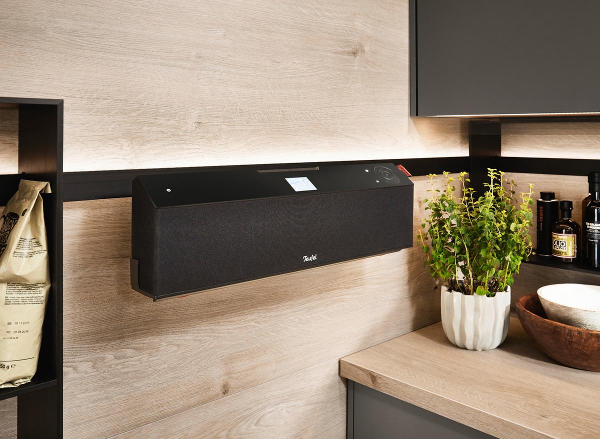 Bucătărie la comandă Laser - gri, Modern, material pe bază de lemn - Nobilia