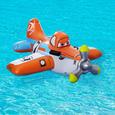 Schwimmhilfe Ride On Plane - Orange/Weiß, MODERN, Kunststoff (119/119cm) - INTEX