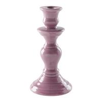 Kerzenhalter Nelly Flieder - Flieder, MODERN, Keramik (10/10/20cm) - Mömax