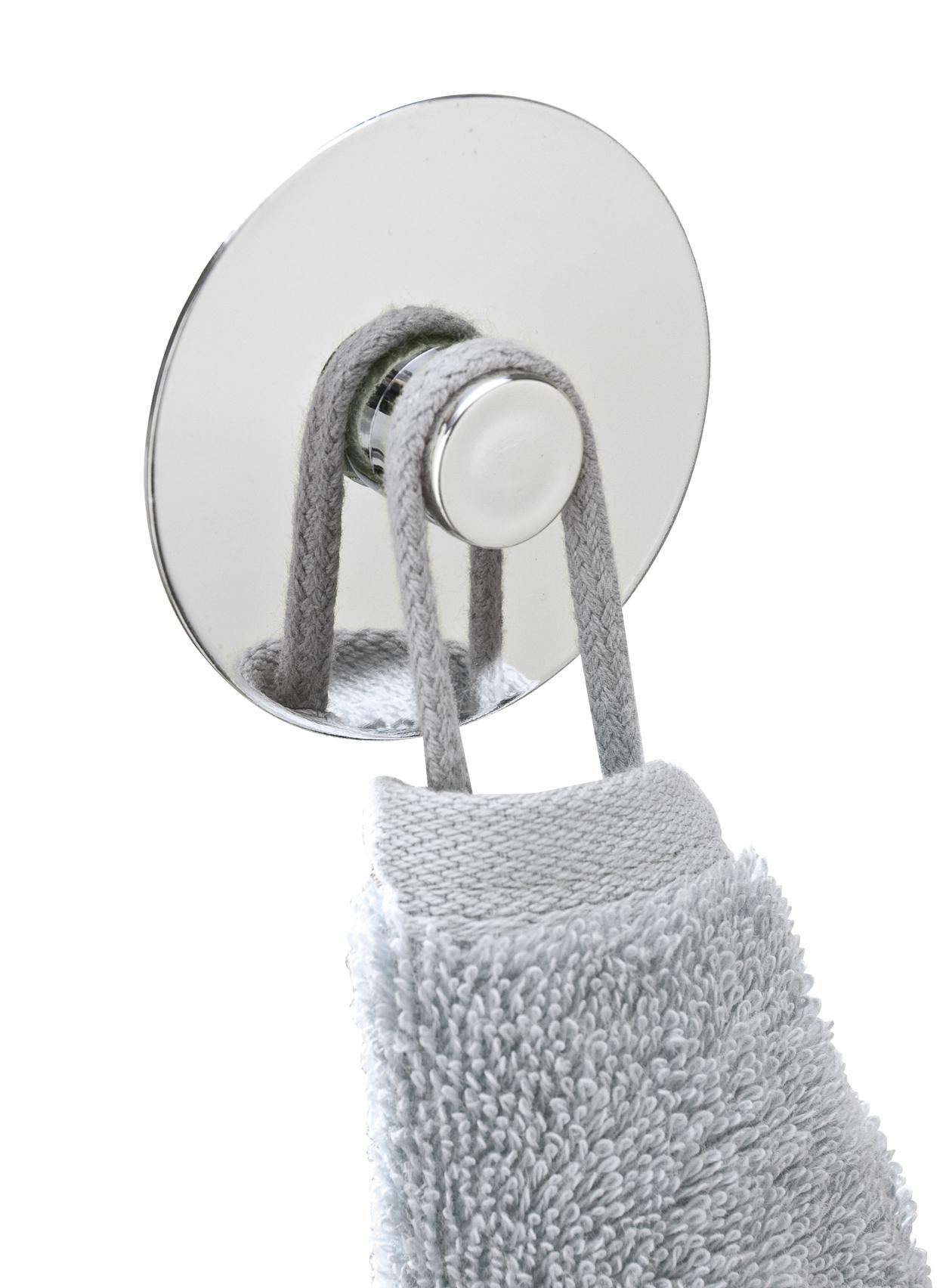 Handtuchhaken Turbo in Chromfarben - Modern, Metall (6cm) - Mömax