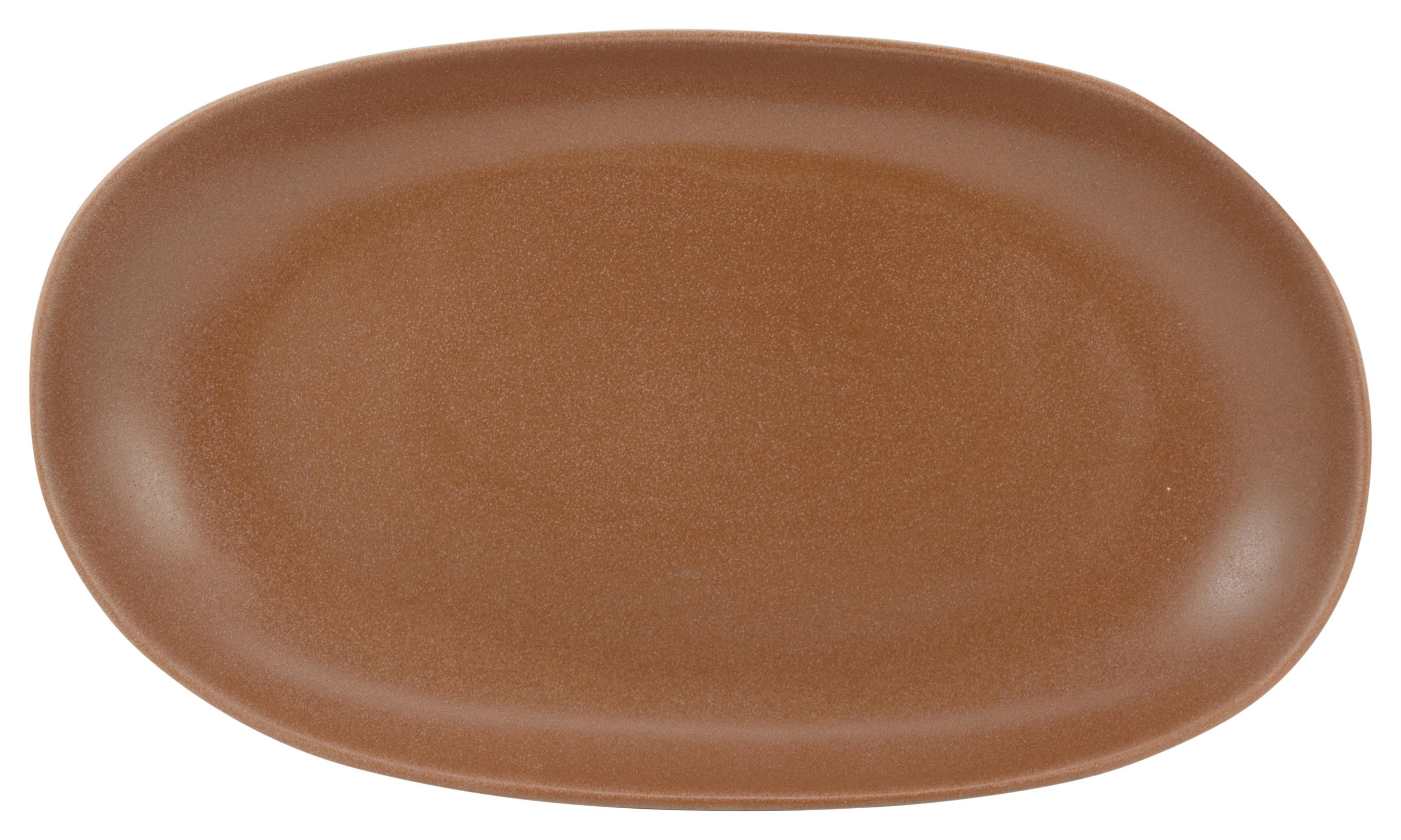 Dísztányér Sahara - terrakotta, Lifestyle, kerámia (36/4,5/22cm) - Zandiara