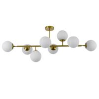 Deckenleuchte Dorado Goldfarben max. 40 Watt - Goldfarben, KONVENTIONELL, Glas (30/121.5/47.5cm)