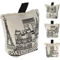 Ajtóütköző Cities - textil (20cm)