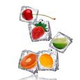 Steklena Slika Fruity Ice Cubes - večbarvno, Moderno, steklo (30/30/2cm) - Mömax modern living