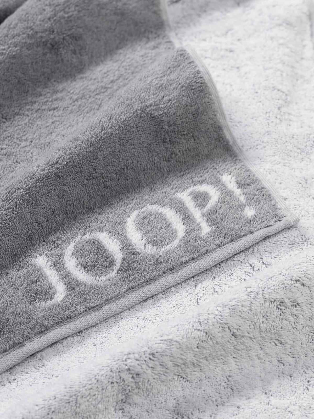 ZESTAW RĘCZNIKÓW FROTTE JOOP! CLASSIC DOUBLEFACE - kolor srebrny/szary, Basics, tkanina - Joop!