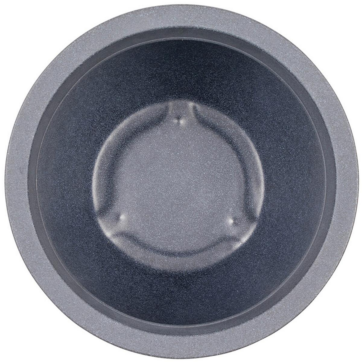 Pflanzentopf Anthrazit - Anthrazit, Basics, Kunststoff (40/30,7cm) - Siena Garden