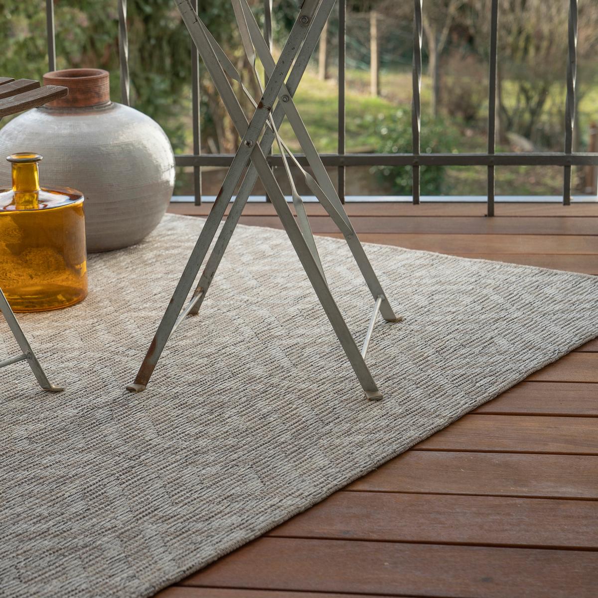 Flachwebeteppich My Nordic 872 - Taupe, Design, Textil (120/170cm)