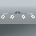 LED-Strahler Nanni, max. 4 Watt - Chromfarben, ROMANTIK / LANDHAUS, Kunststoff/Metall (80/18cm) - Premium Living LED-Strahler Nanni, max. 4 Watt - Chromfarben, ROMANTIK / LANDHAUS, Kunststoff/Metall (80/18cm) - Premium Living