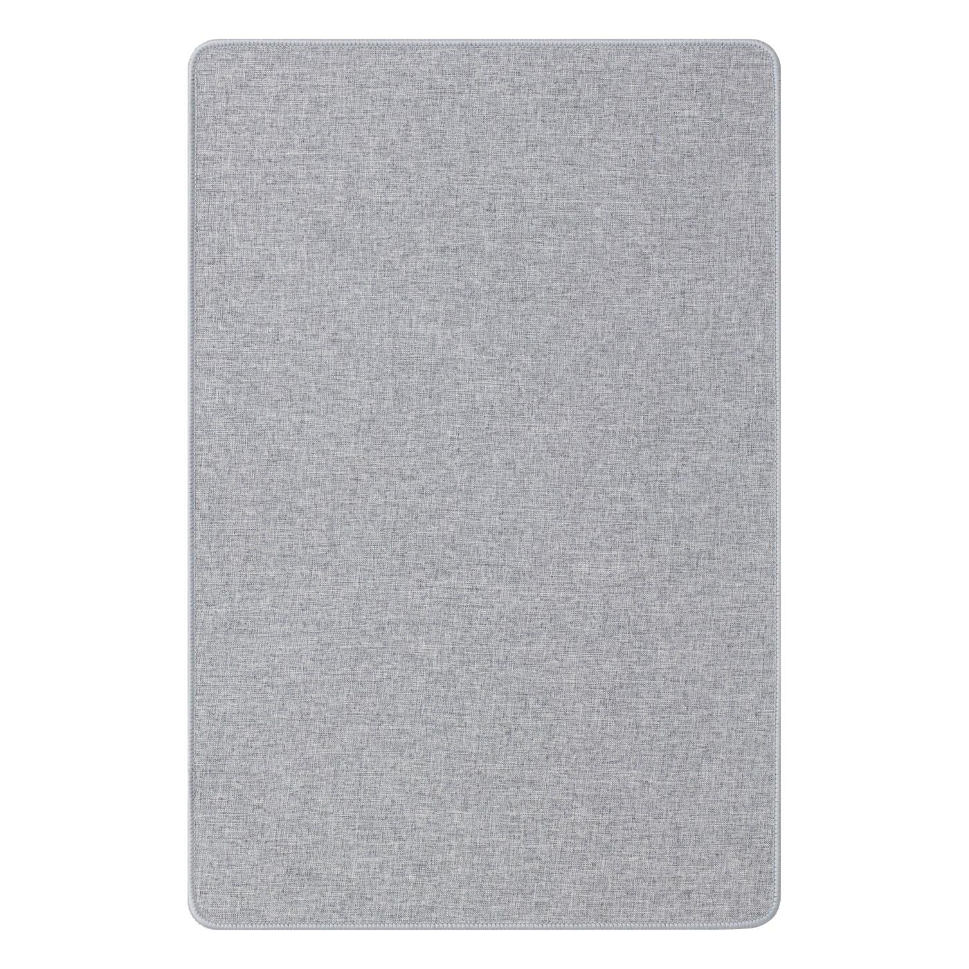 Kupaonski Tepih Toni 40x60cm - tamno siva/svijetlo siva, Basics, tekstil (40/60cm)