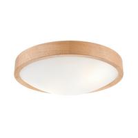 Deckenleuchte Anello Alteiche max. 15 Watt - Alteiche, Natur, Holz (37/37/8cm)