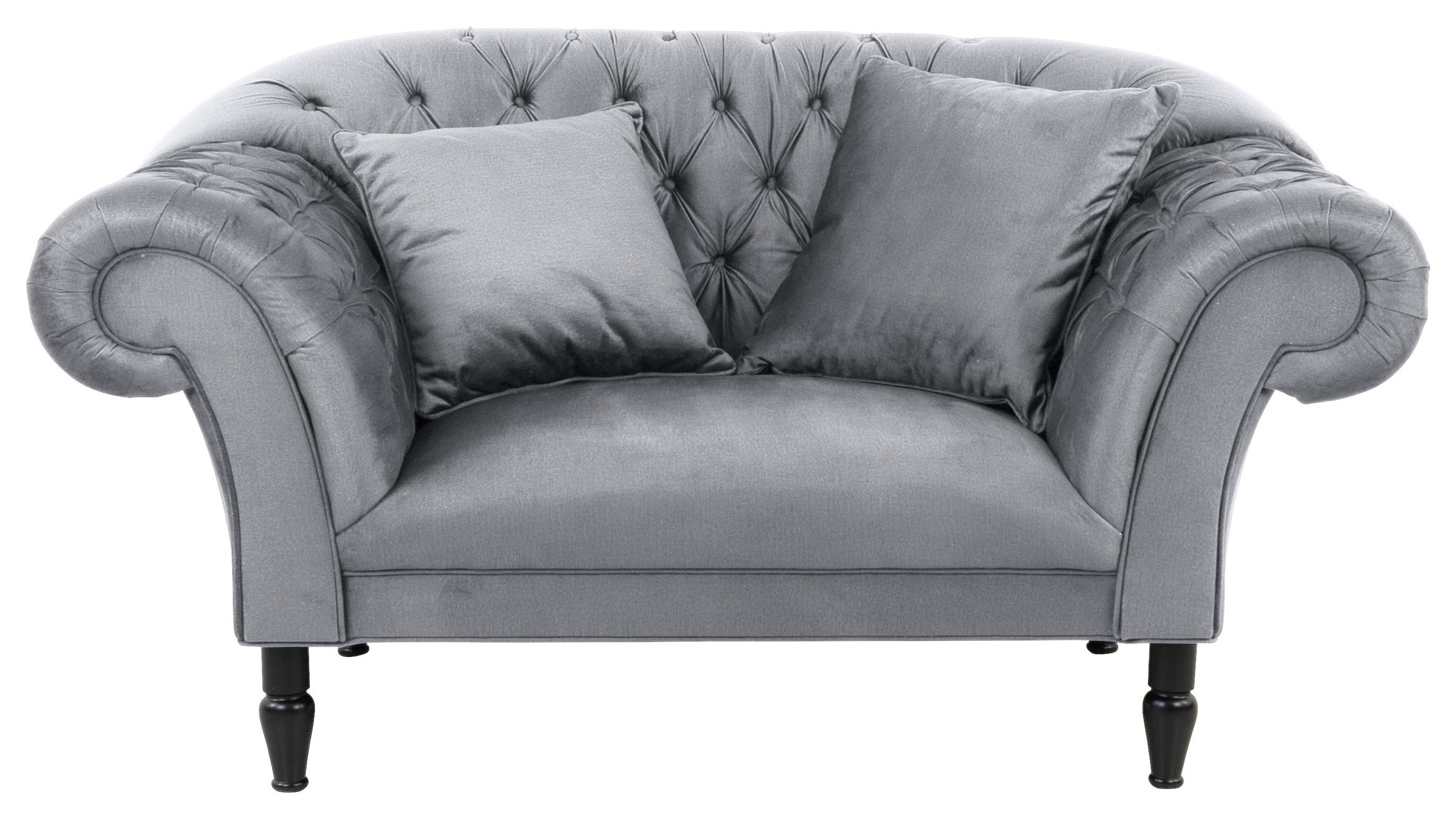 Fotoliu CUPIDO - gri, Design, textil (180/94/103cm) - Mömax