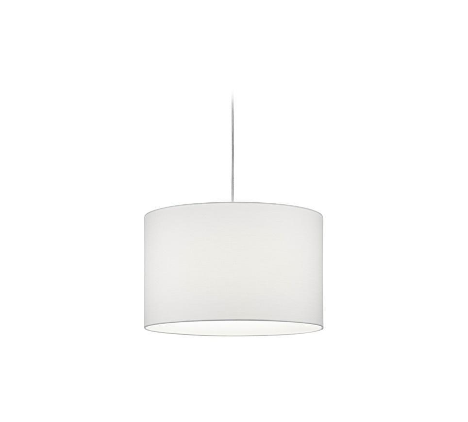 Schienensystem-Hängeleuchte Hotel Duoline Weiß max. 60 W - Weiß, Basics, Textil (40/180cm) - Trio Leuchten