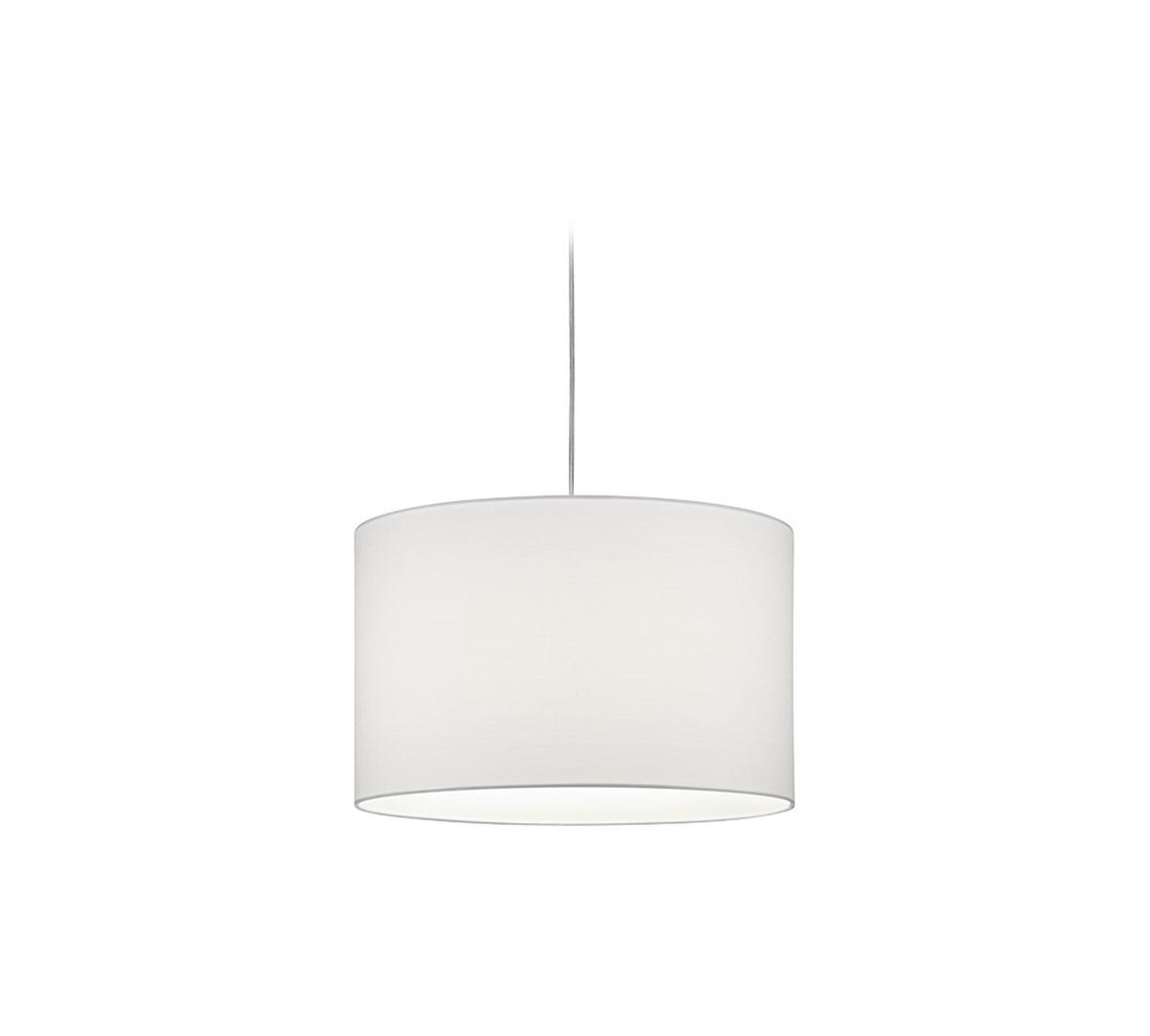 Schienensystem-Hängeleuchte Hotel Duoline Weiß max. 60 W - Weiß, Basics, Textil (40/180cm) - Trio Leuchten