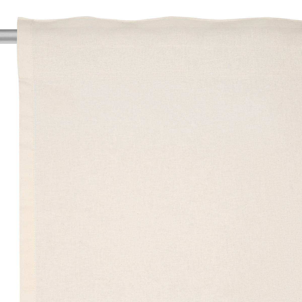 ZASŁONA GOTOWA NATURE - kolor naturalny, Basics, tkanina (140/255cm) - Boxxx