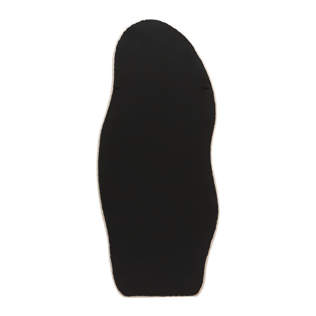 Oglindă de perete SANJA - bej, Romantik / Landhaus, sticlă/textil (70/160/3,5cm) - Modern Living