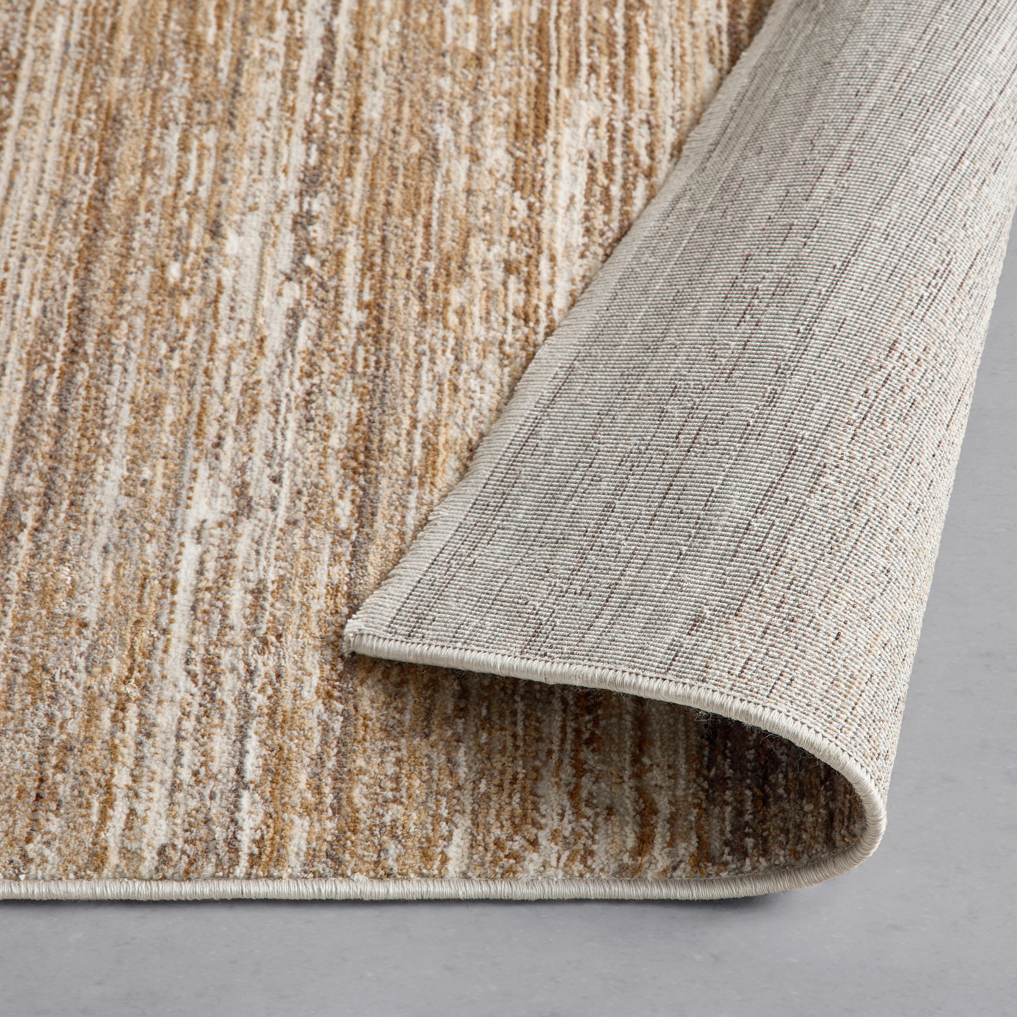 VÄVD MATTA DUNHAVN - terrakotta/cremefärgad, Klassisk, textil (160/230cm) - Mömax