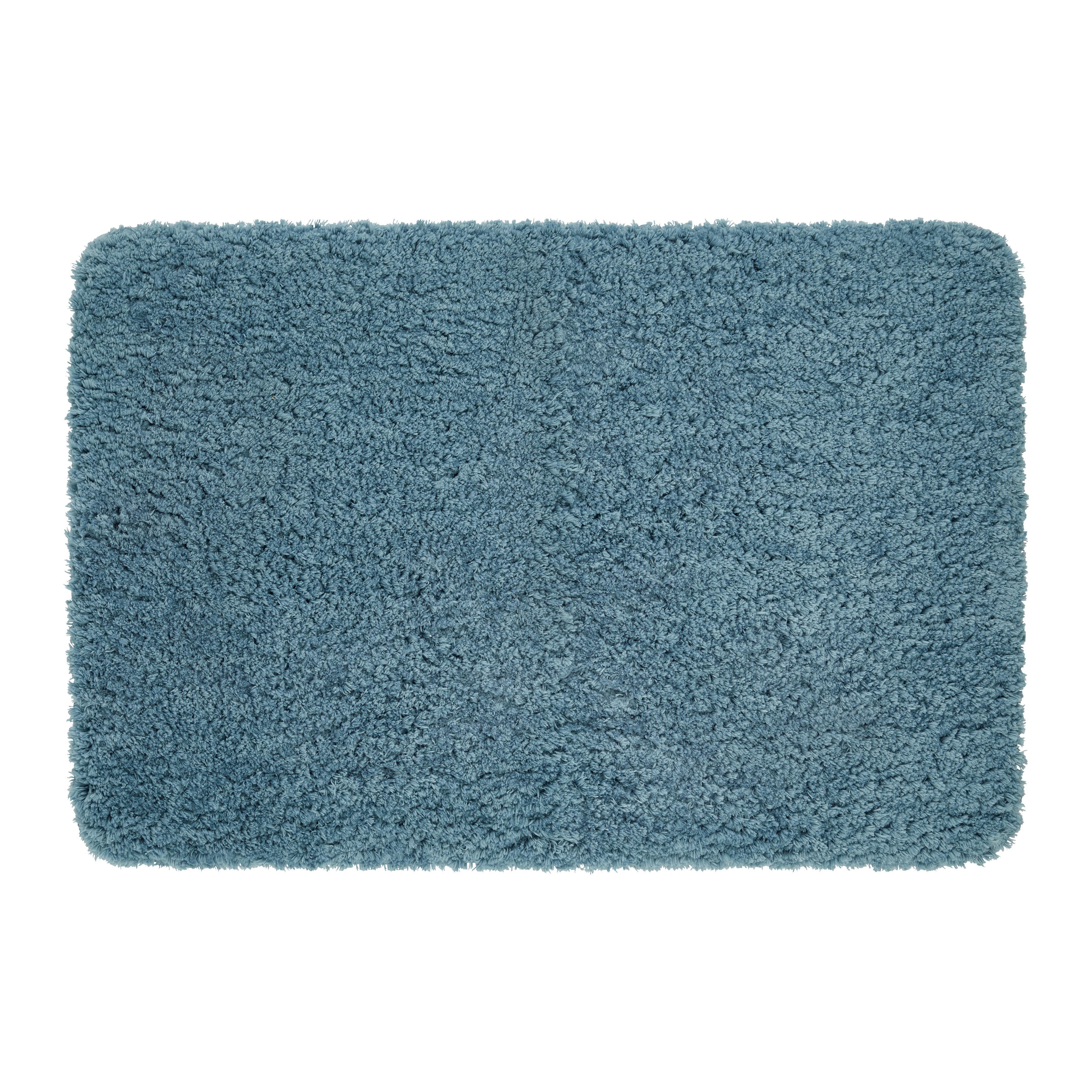BADEMATTE CHRIS - Blau, Textil (60/90cm) - Premium Living