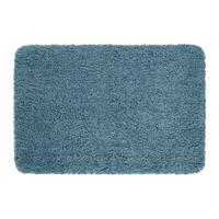 Badematte Chris Blau ca. 60x90cm - Blau, Textil (60/90cm) - Premium Living