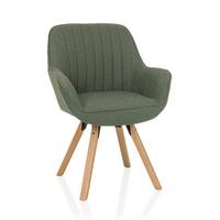 Naslanjač Scandi Soft, Metino Siva - metino siva/barve bukve, Moderno, tekstil/les (56/84/62cm) - MID.YOU