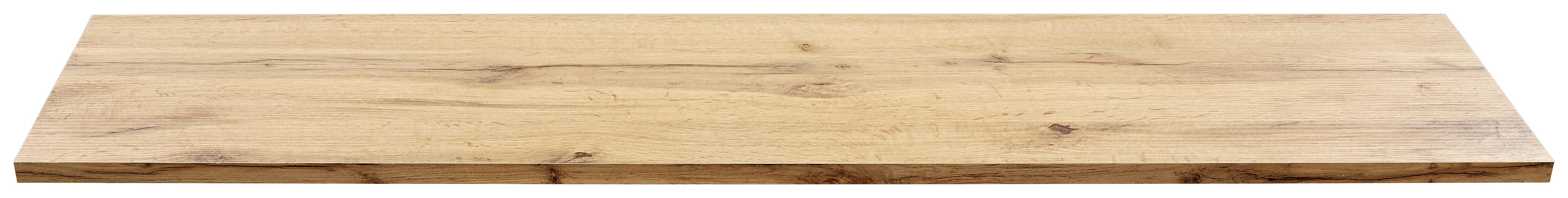 Falipolc Tölgy Szín 120/30 Skate - tölgyfa, Modern, faalapú anyag (120/1,8/30cm)