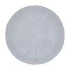 Handwebteppich Manila 1 in Grau Ø ca. 100cm - Grau, Basics, Textil (100cm) - Modern Living
