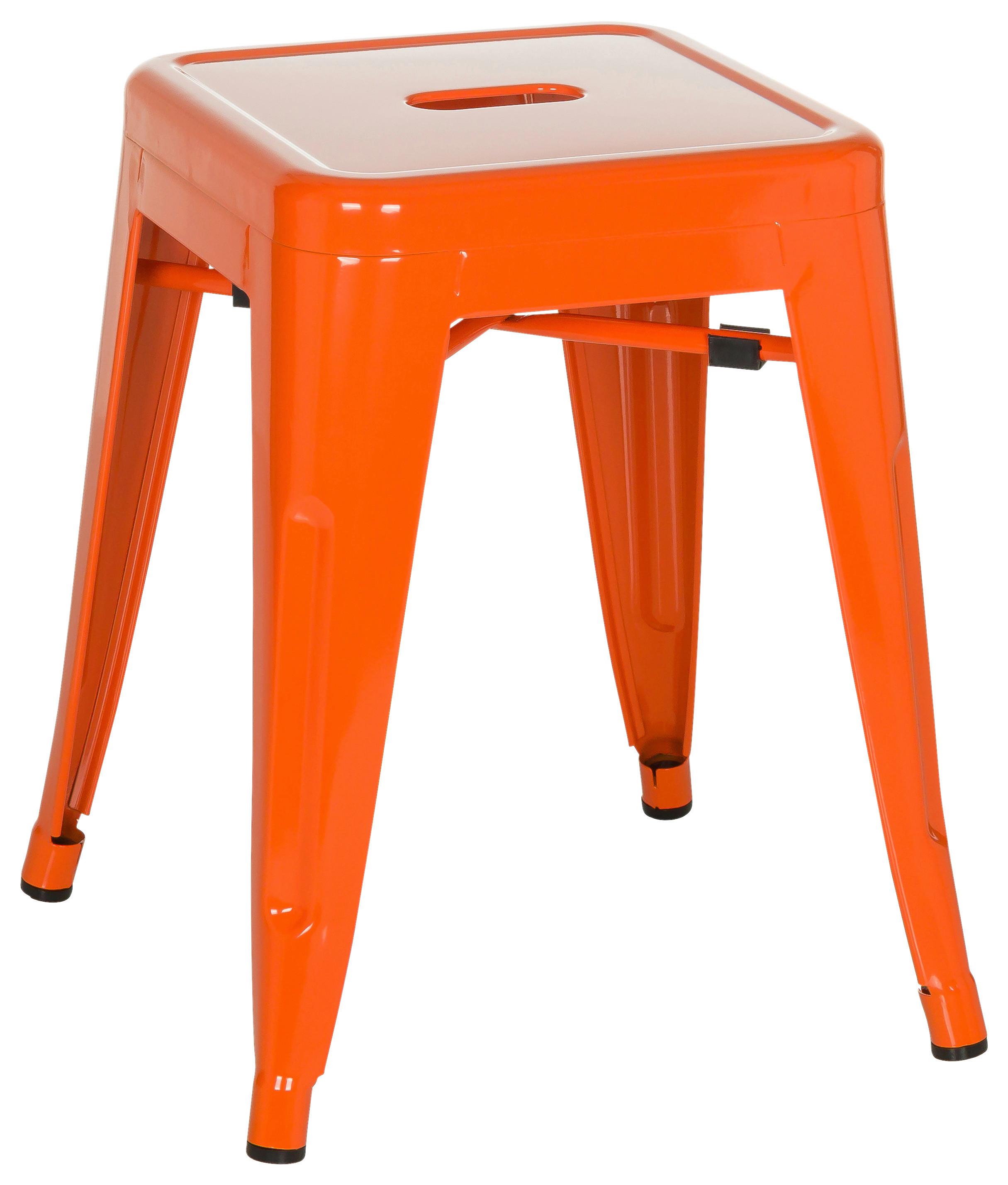 Tabure Vantaggio, Oranžna - oranžna, Basics, kovina (39/46/39cm) - MID.YOU