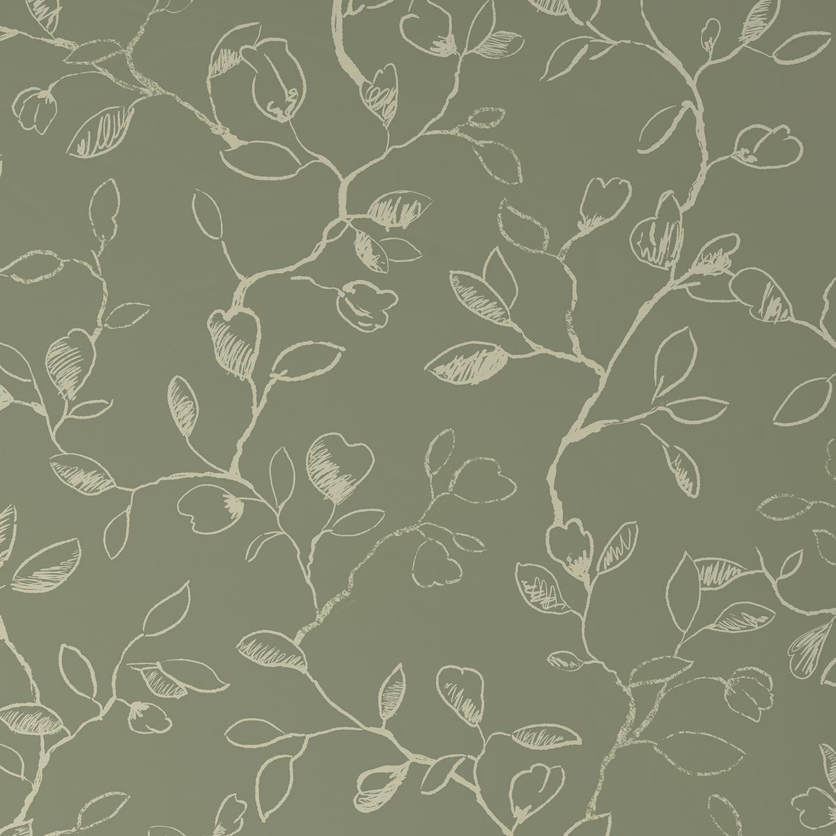 POŚCIEL AWARO - zielony, tkanina (155/220cm) - Bio:Vio