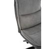 SNURRSTOL BRONX -EXKLUSIV- - grå/svart, Modern, metall/textil (53/99-109/67cm) - Mömax