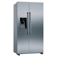 Side-by-Side KA3923IE0 Edelstahlfarben - Edelstahlfarben, MODERN, Metall (90,8/178,7/70,7cm) - Neff