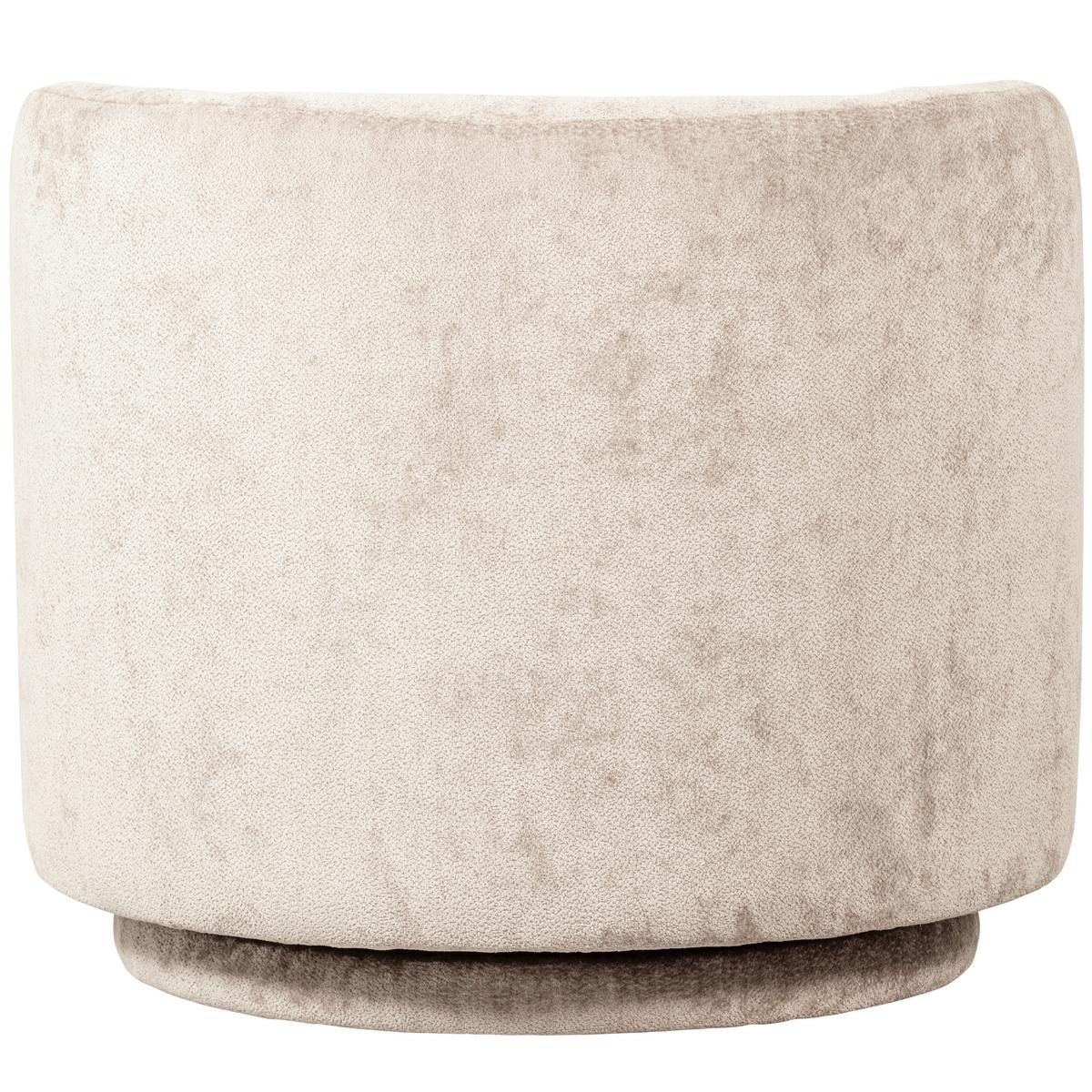 Sessel Popular Naturfarben B: 81 cm - Naturfarben, Design, Textil (81/72/80cm) - Livetastic