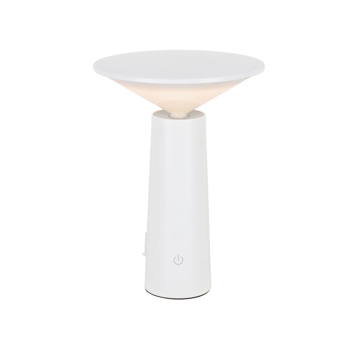 Zunanja Led-svetilka Kolim - bela, Romantika, umetna masa (14cm) - Modern Living
