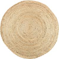 Teppich Hanoi in Naturfarben Ø ca. 110cm - Naturfarben, MODERN, Textil (110cm) - Mömax