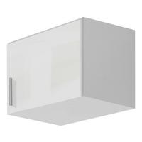Nastavak Ormara Za 1-Krilni Ormar Celle - bijela/bijela visoki sjaj, Moderno, drvni materijal/plastika (47/39/54cm) - Modern Living