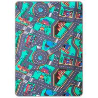 Spielteppich Ralley in Bunt ca. 100x175cm - Multicolor, Textil (100/175cm) - Modern Living