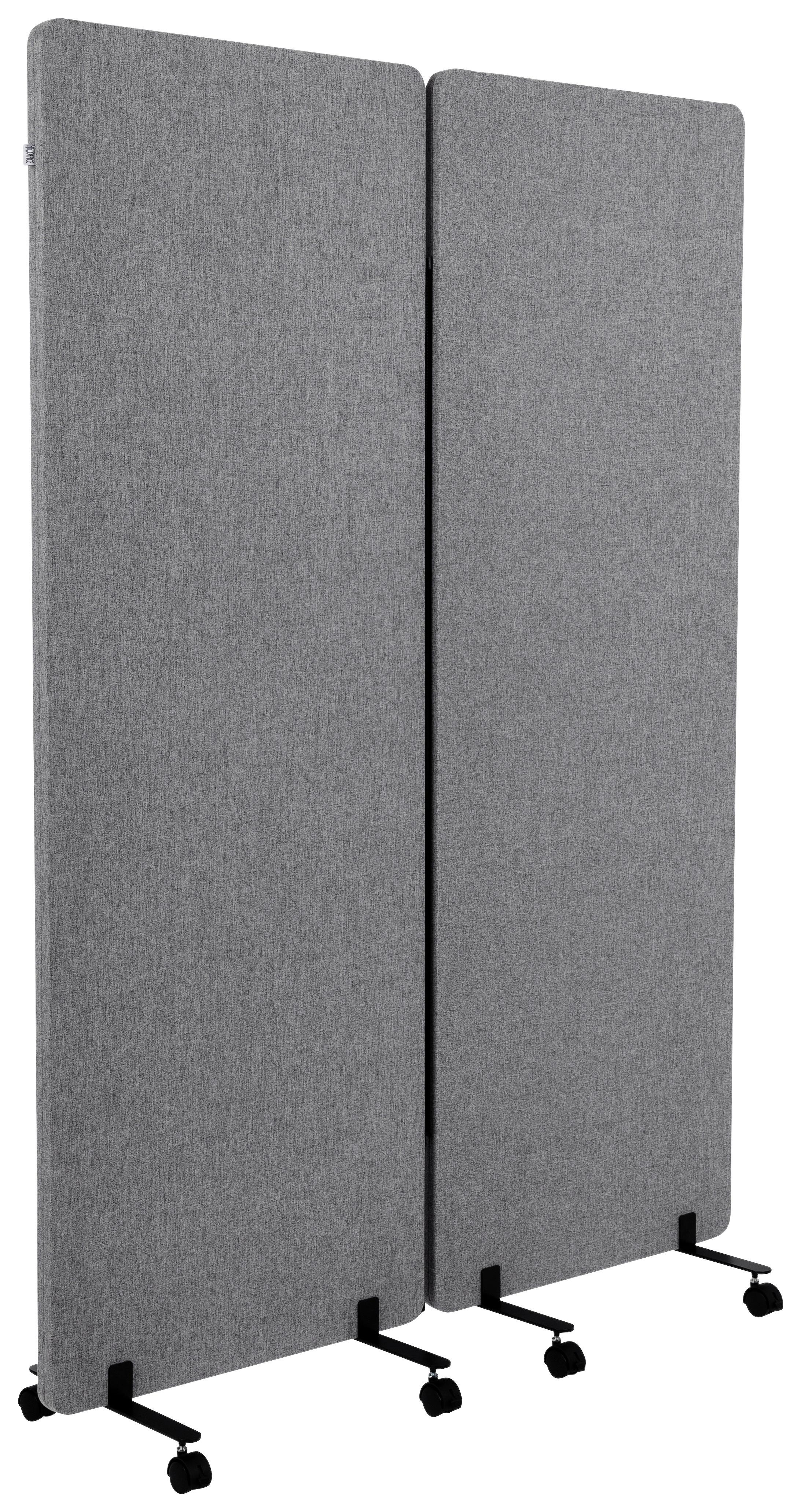 Pregradna Stena Flexmiut, Temno Siva - temno siva, Basics, kovina/umetna masa (60/177/35cm) - MID.YOU