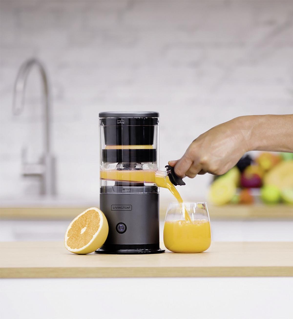 Gyümölcscentrifuga Livington Juice Boost - (12,8/25,5/15,3cm)