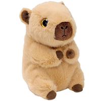 Plüssfigura Ty Beanie Bellies Capybara 40 - világosbarna, textil (40cm)