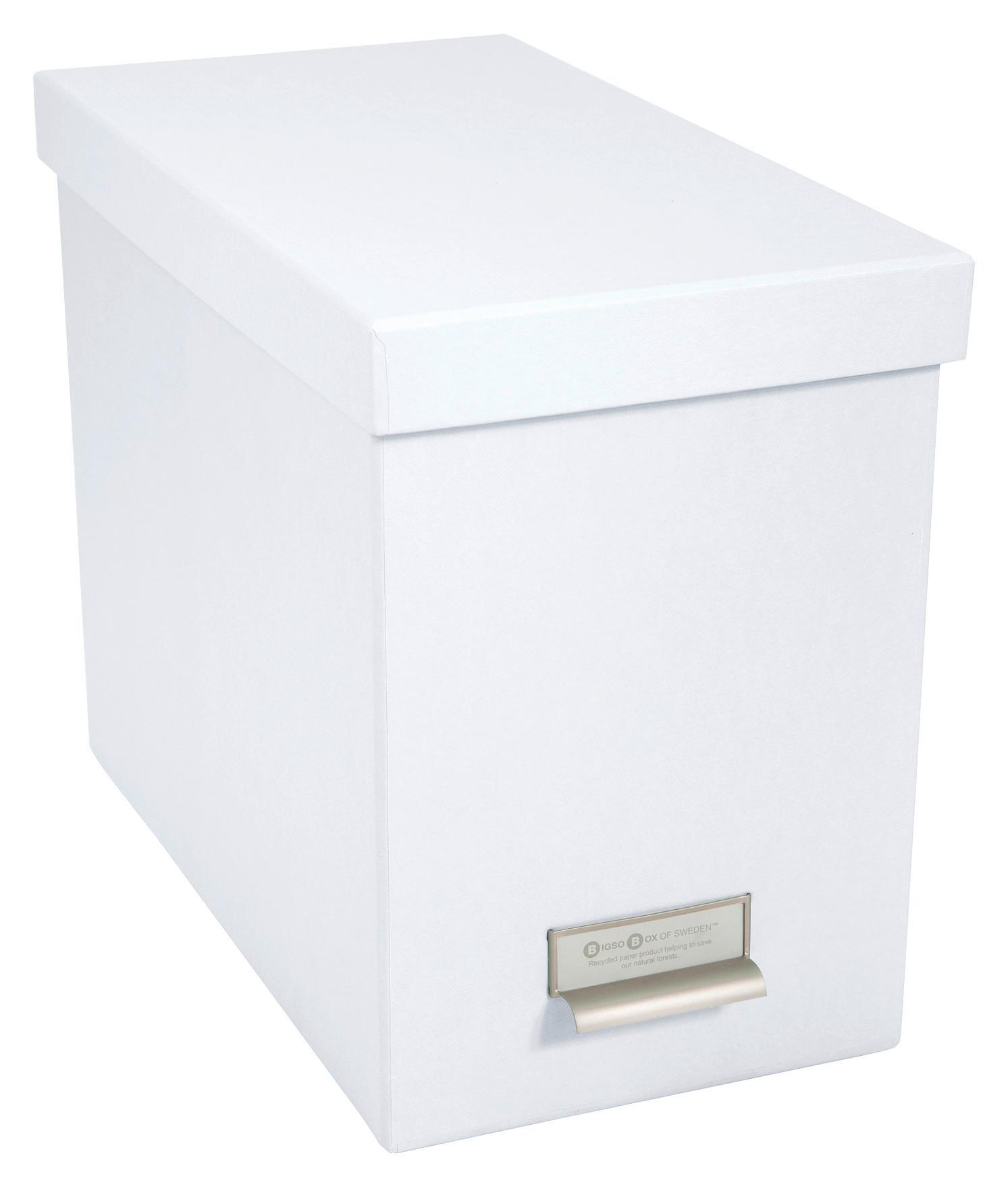 ORGANIZER BIURKOWY 944145544 JOHAN - biały, Basics, karton/papier (35/18,5/27cm)