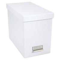 ORGANIZER BIURKOWY 944145544 JOHAN - biały, Basics, karton/papier (35/18,5/27cm)