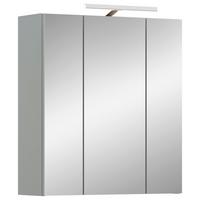 Spiegelschrank Star mit LED ca. 60x68x19 cm Eiche - Eiche San Remo, MODERN, Glas/Holzwerkstoff (60/68/19cm) - MID.YOU