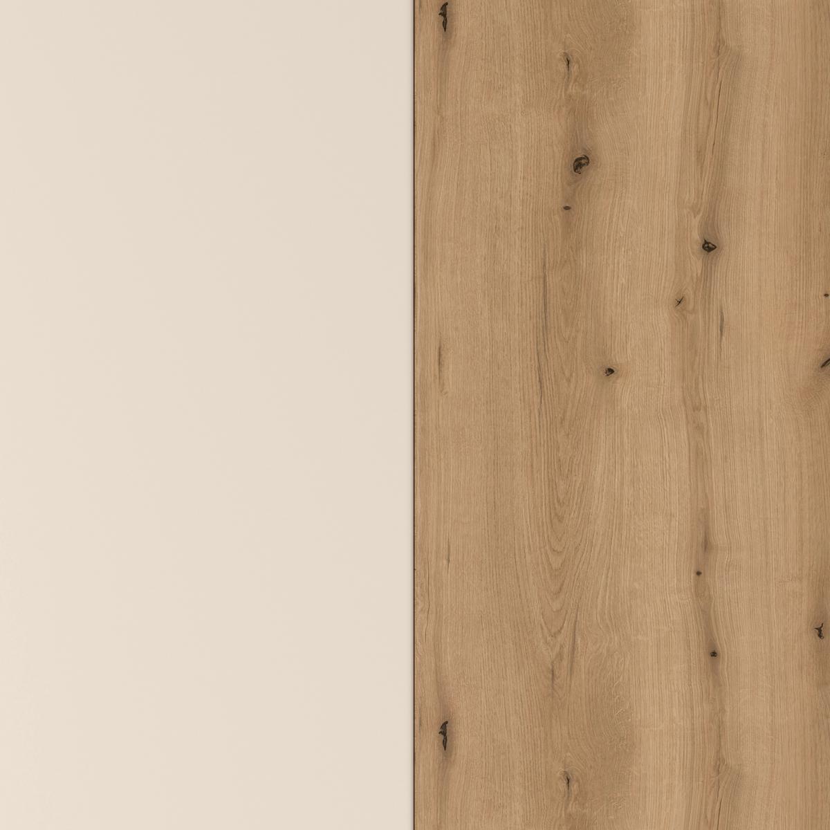 Venedig New Komoda - kašmir/boje hrasta, Moderno, drvni materijal/plastika (77/134/37cm) - Modern Living