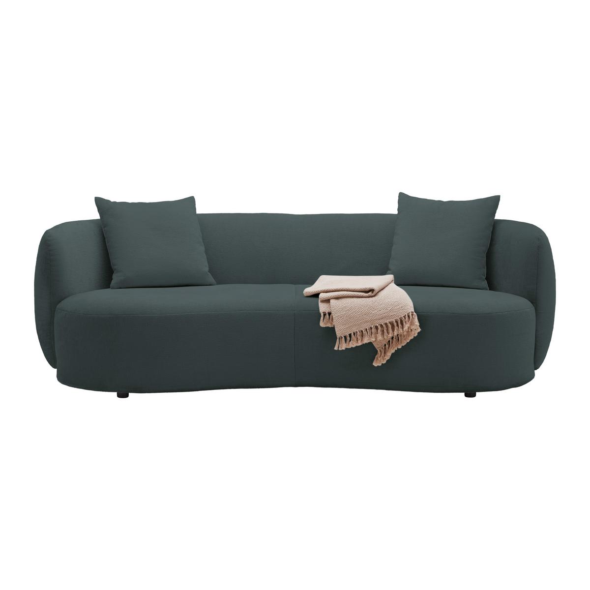 Bigsofa Leonas Anthrazit - Anthrazit/Schwarz, MODERN, Kunststoff/Textil (235/72/110cm) - Premium Living