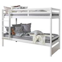 Pograd Finn 90x200, Bor, Bela, Masivna - bela, Moderno, les (90/200cm) - MID.YOU