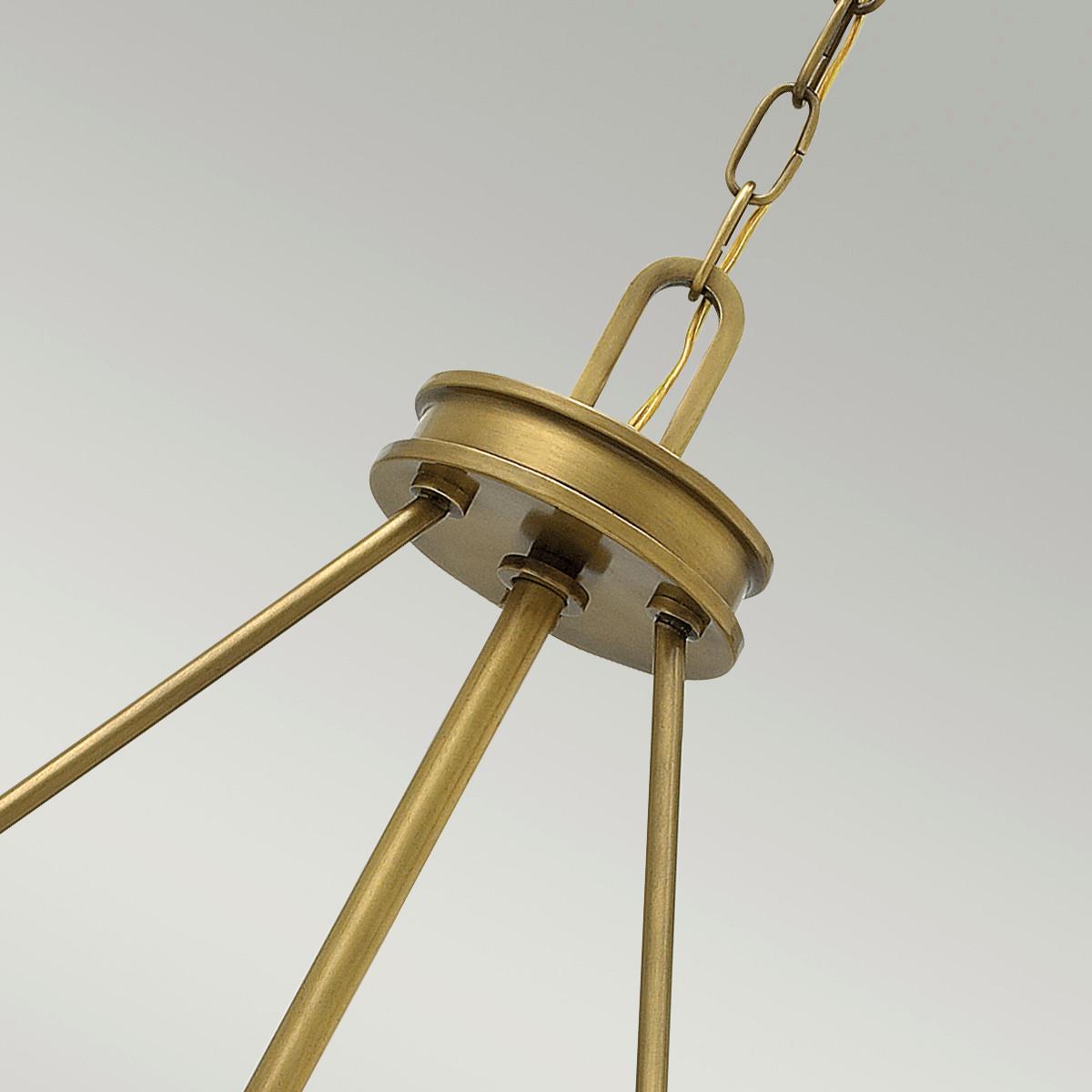Viseća Svjetiljka Hk-Collier-P - boje mjeda, Konvencionalno, staklo/metal (54.3/62.1cm)