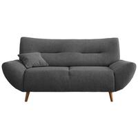 2-Sitzer-Sofa Drago Anthrazit Chenille - Wildeiche/Anthrazit, MODERN, Holz/Textil (173/81/90cm) - MID.YOU