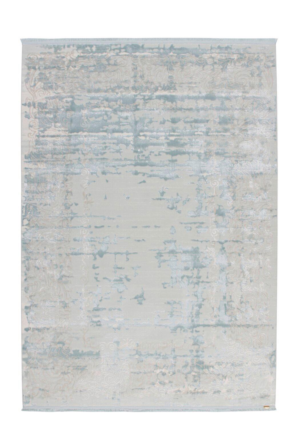 Vintage-teppich Queen 100 Hellblau 120x170 - Hellblau, Basics, Textil (120/170cm) - Kayoom