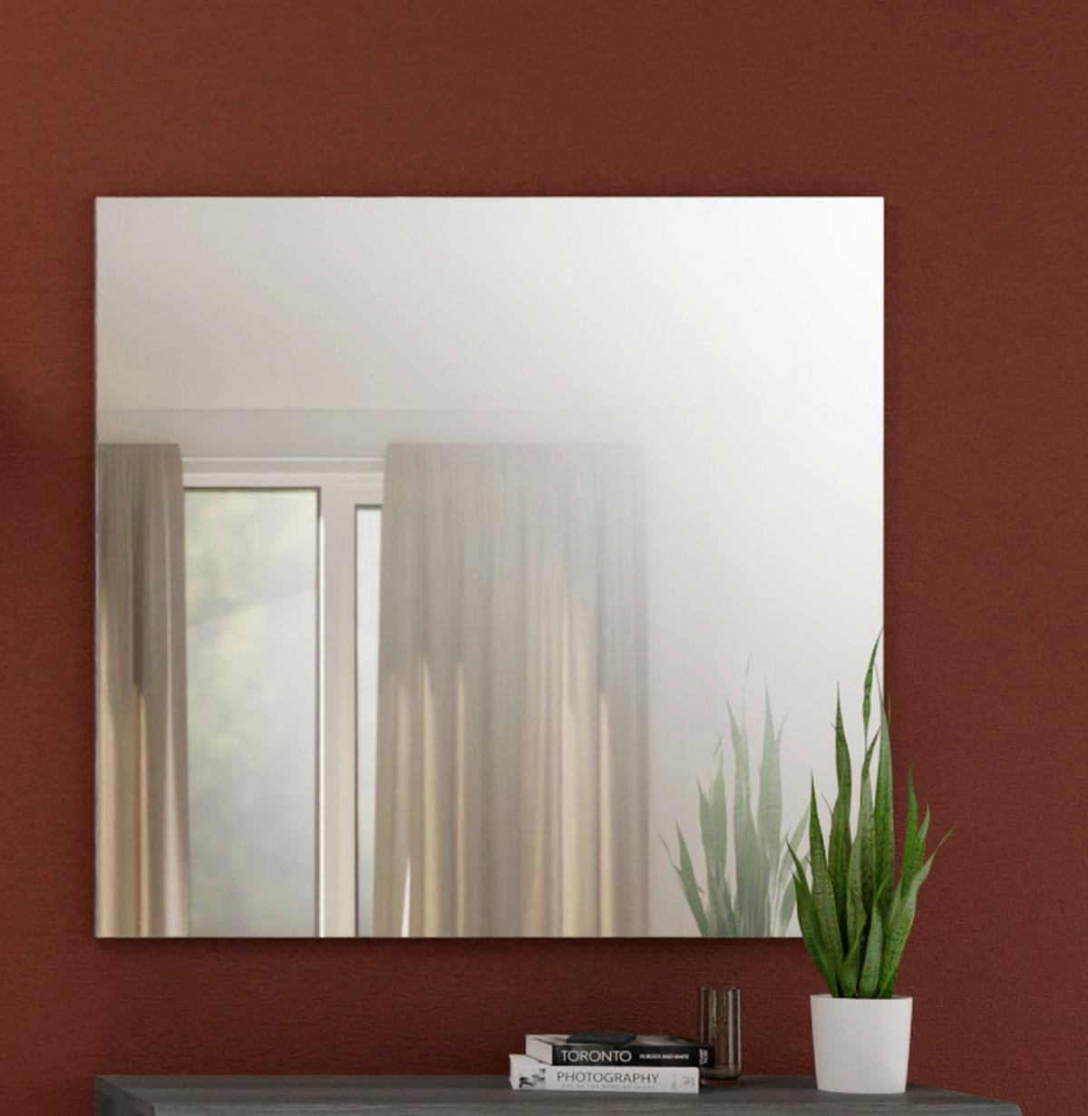 Ogledalo Scout - Design, drvni materijal (90/87/2cm) - Modern Living