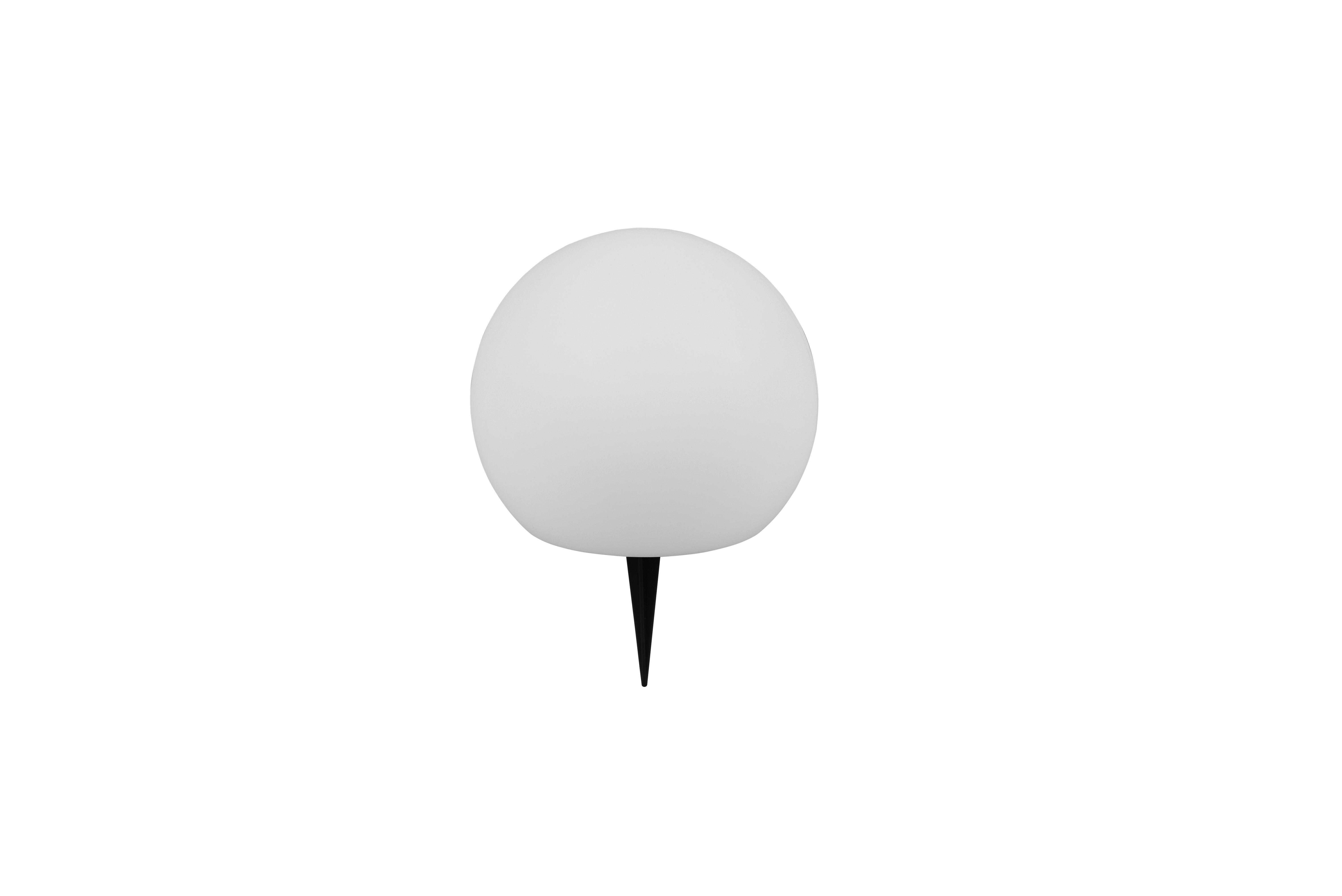 LAMPA SOLARNA BALL - biały, Trend, tworzywo sztuczne (20cm) - Ambia Garden