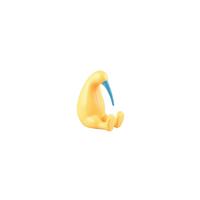 Skulptur Kibble Gelb - Gelb, Basics, Keramik (8,5/18,5/16cm)