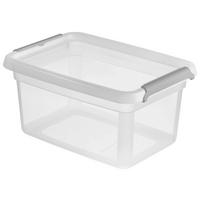 Tárolódoboz Kb. 1,5l Chaos - áttetsző, Modern, műanyag (14/19/9cm) - Mömax